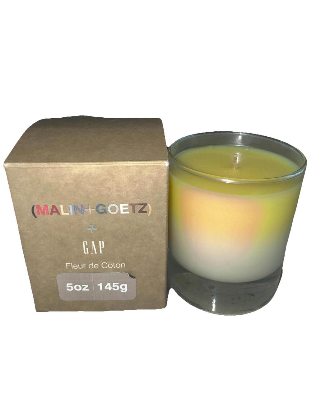 Malin + Goetz Gap Flour De Cotton Candle 5oz Cotton Flower new